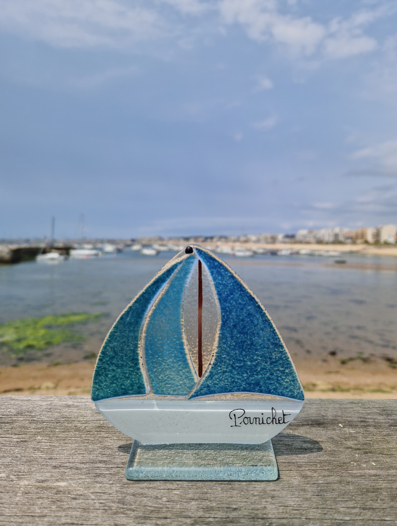 Voilier en verre