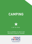 camping 1 étoile