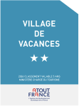 Villages vacances 2 étoiles