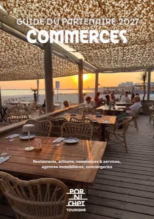 Couverture du guide partenaire commerces 2027