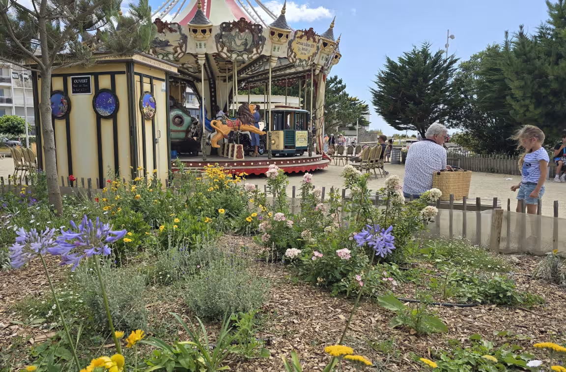 carrousel du square hervo à Pornichet