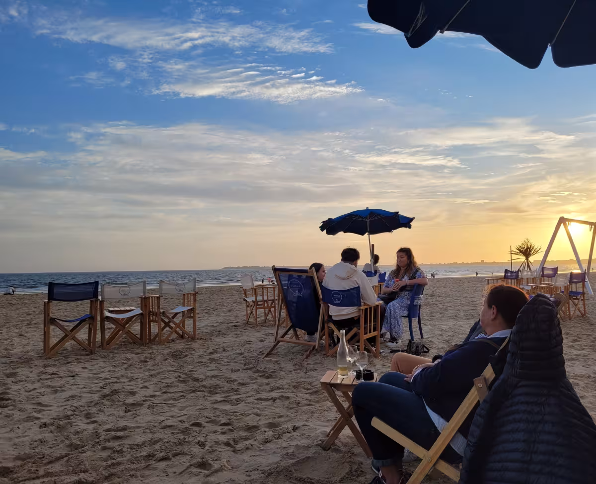 crêperie l'escale les pieds dans le sable