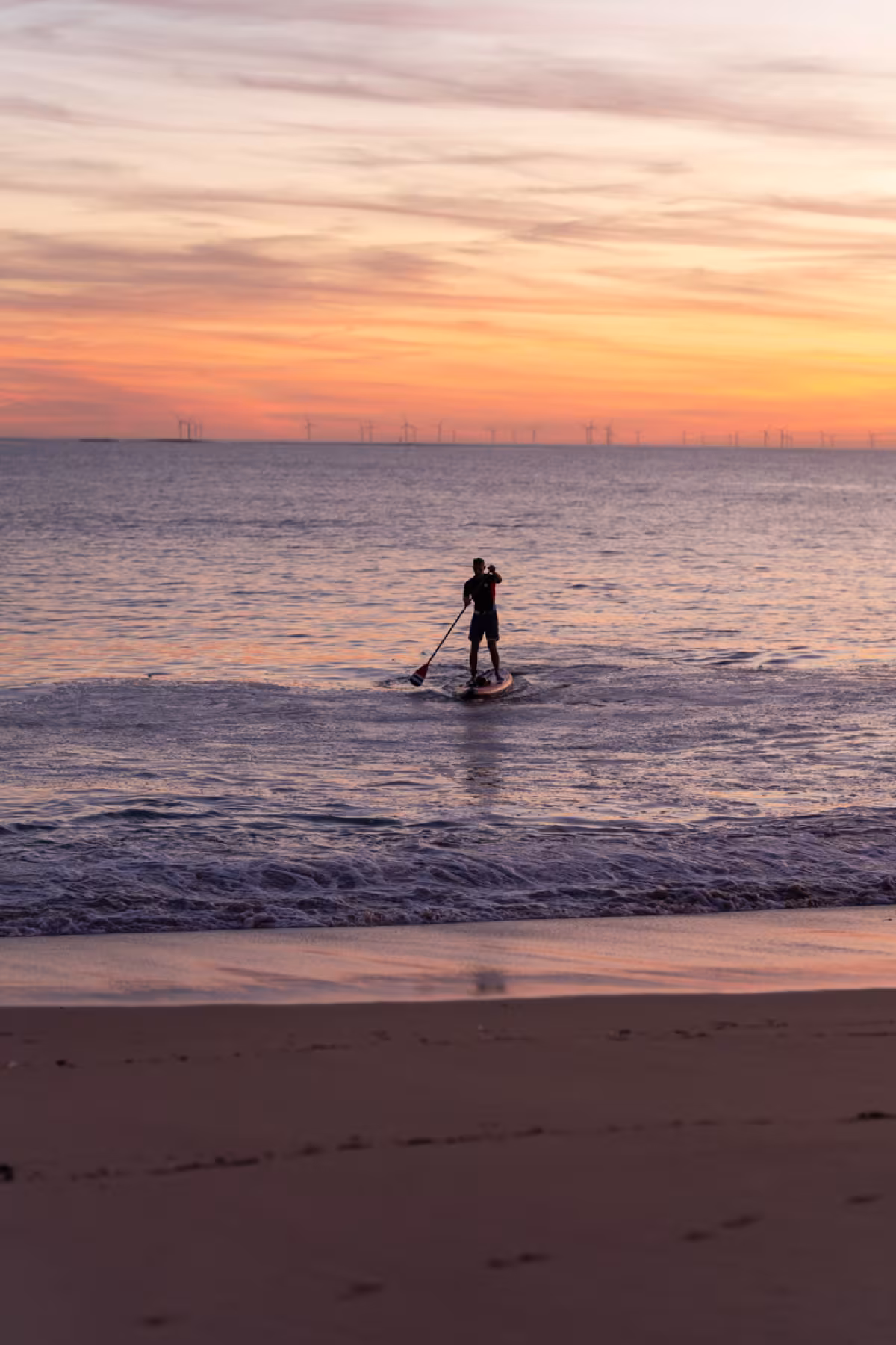 sunset paddle