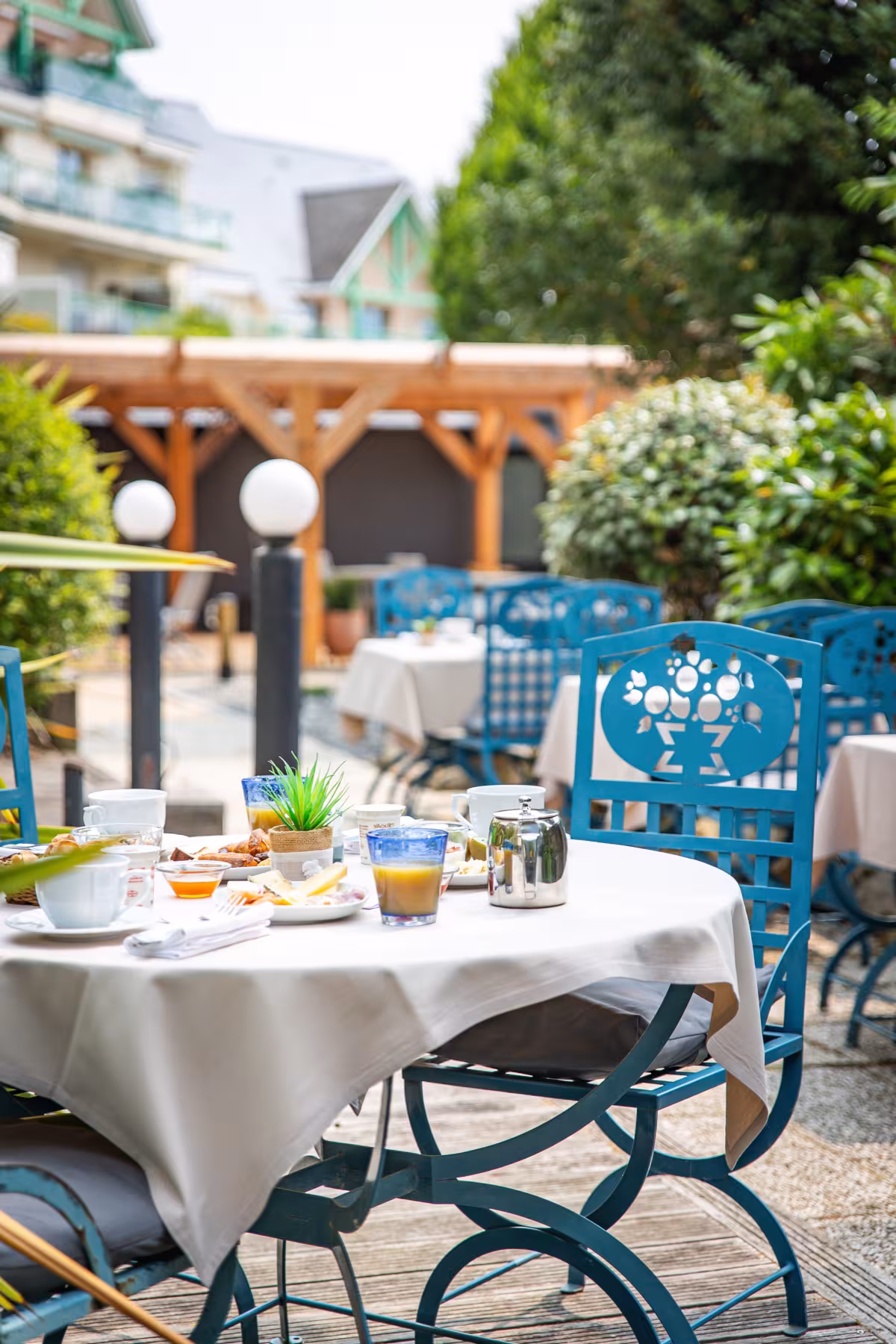 petit déjeuner hôtel Sud Bretagne