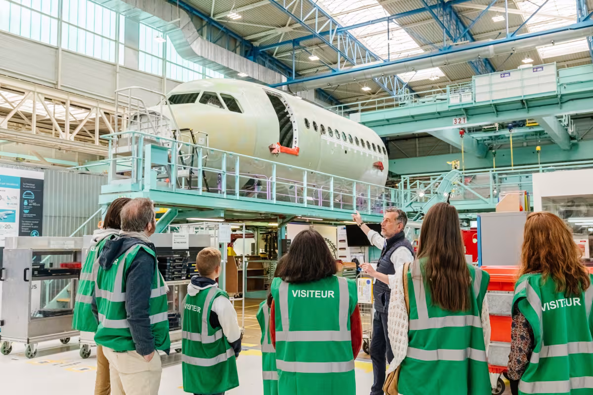 Visite industrielle Airbus