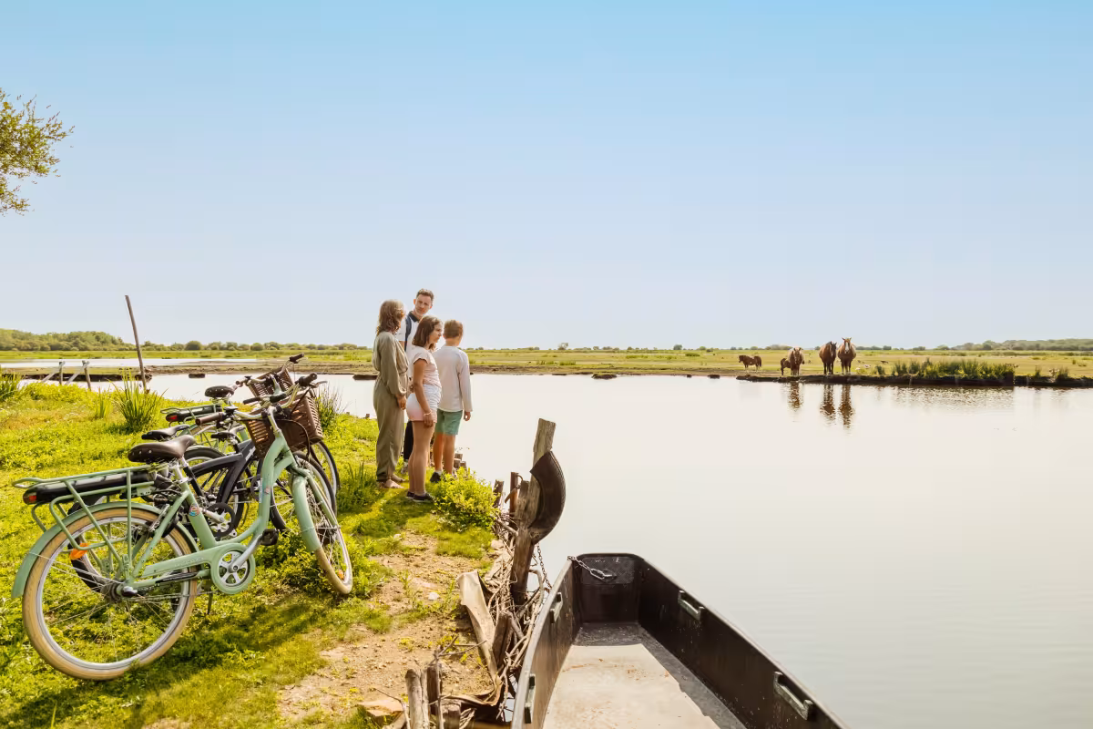 Balade à vélo chaussée neuve