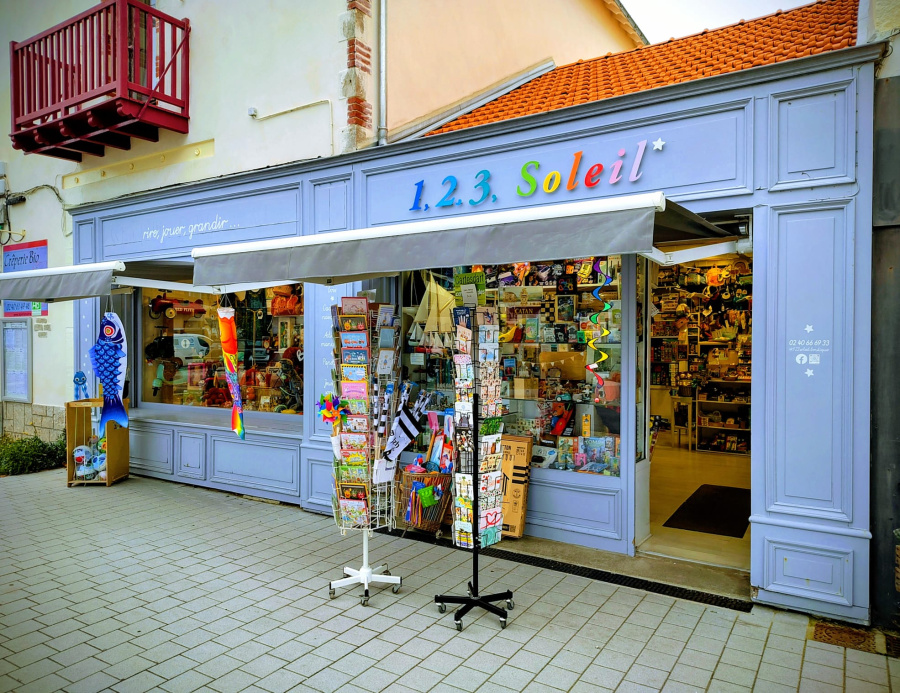 Devanture du magasin