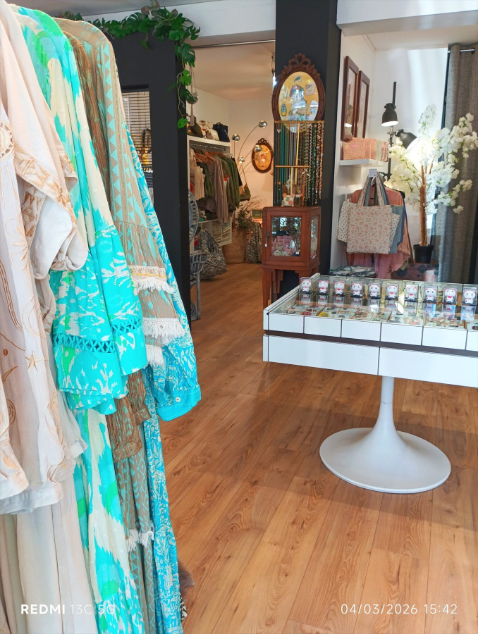 Intérieur de la boutique