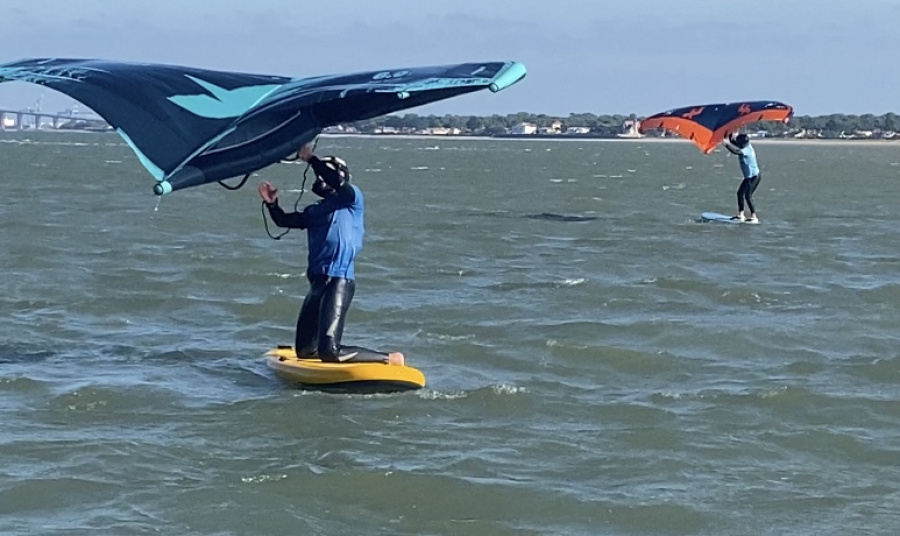 Session wing foil