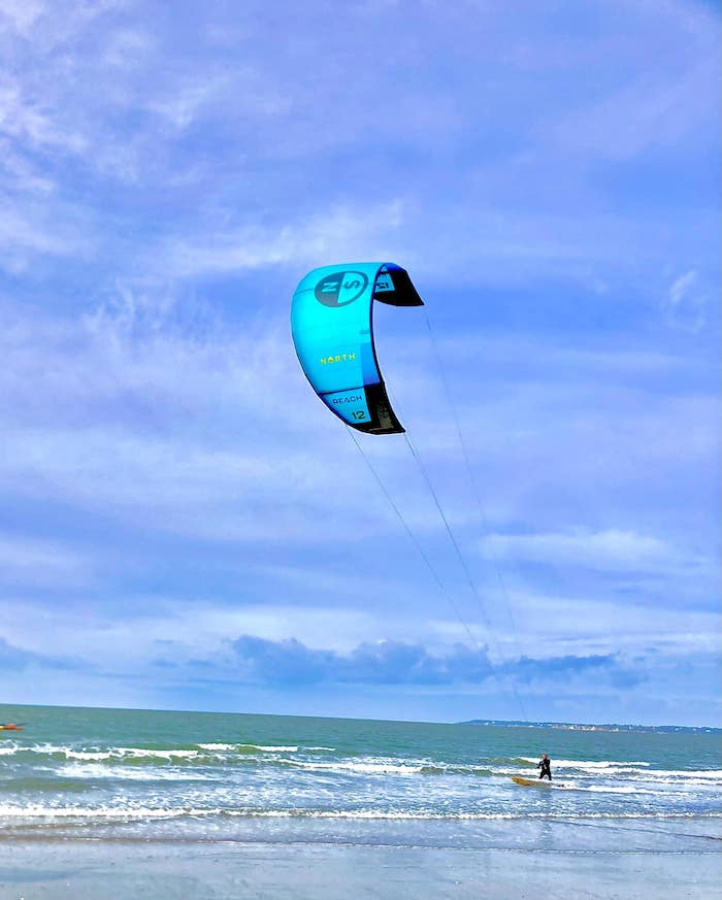 Session kite-surf