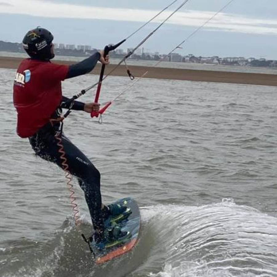 Session kite-surf