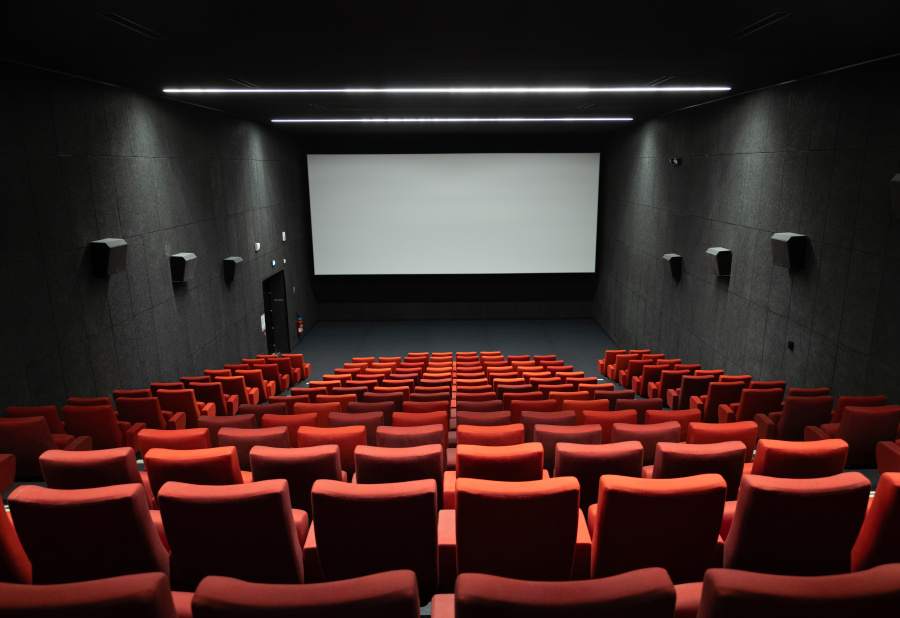 Intérieur du cinéma