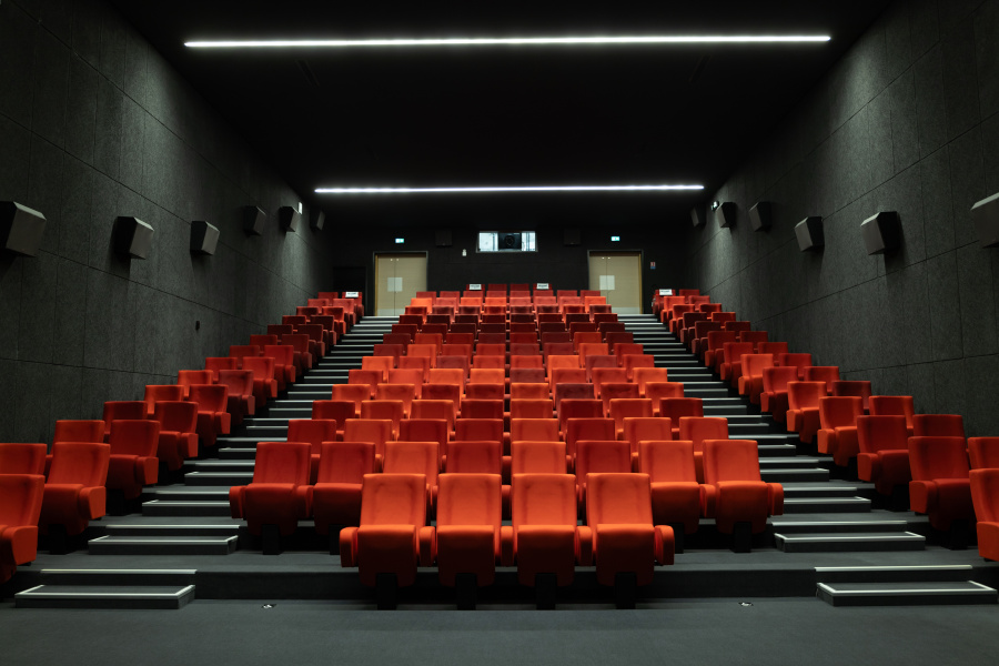 Intérieur du cinéma
