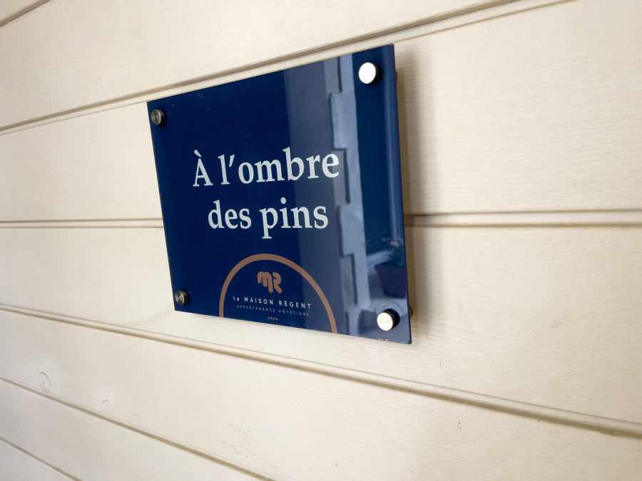 Pancarte de la location