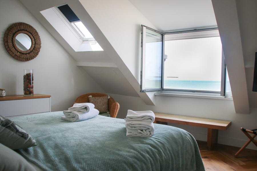 Chambre avec lit double