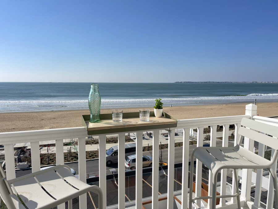 Balcon avec vue sur mer