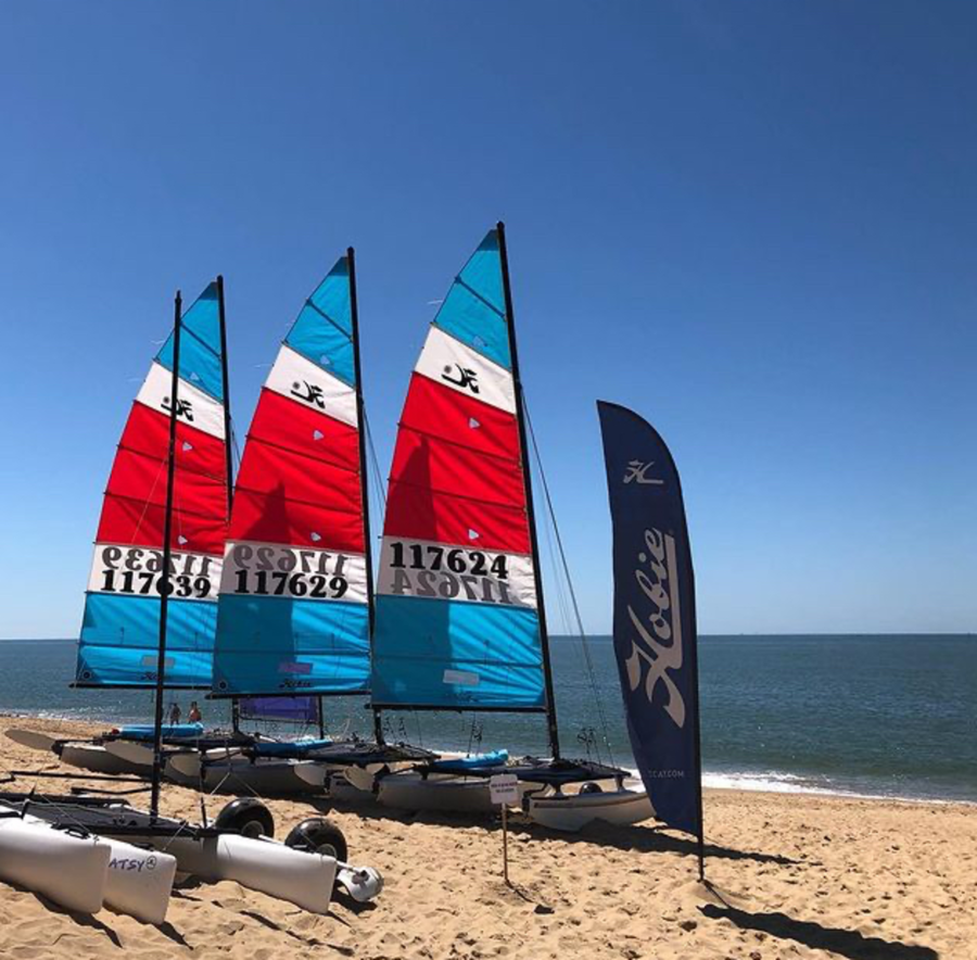Bateaux sur la plage
