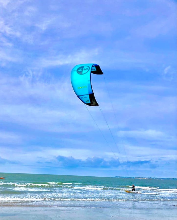 Session kite-surf