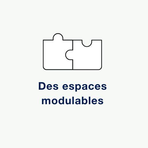 Des espaces modulables