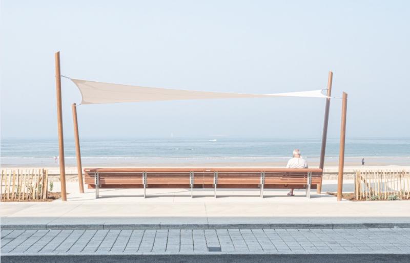 Flaner sur le front de mer