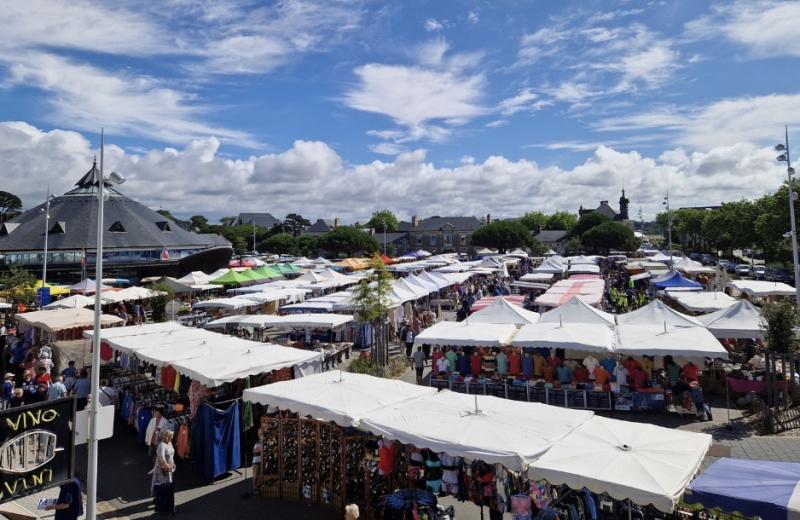 Déambuler aux marchés de Pornichet