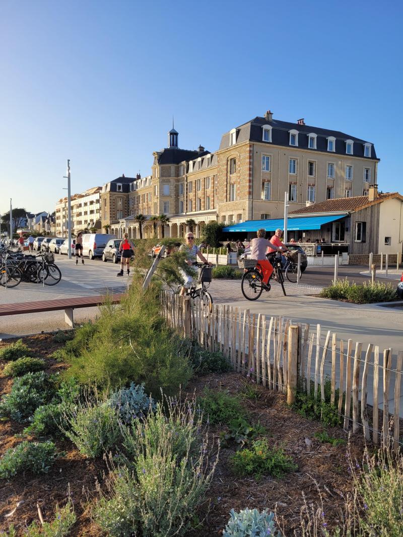 boulevard de mer Pornichet