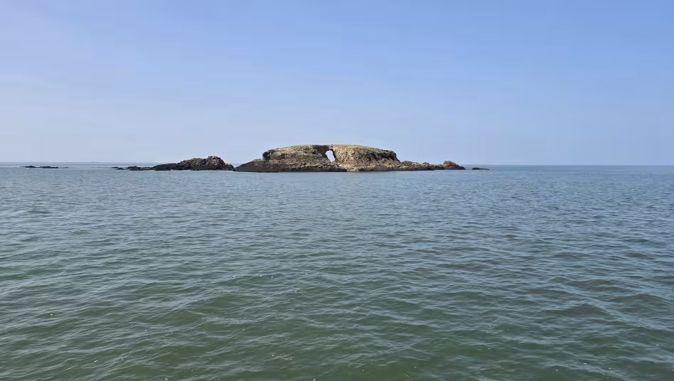 La pierre percée, réserve ornithologique à Pornichet