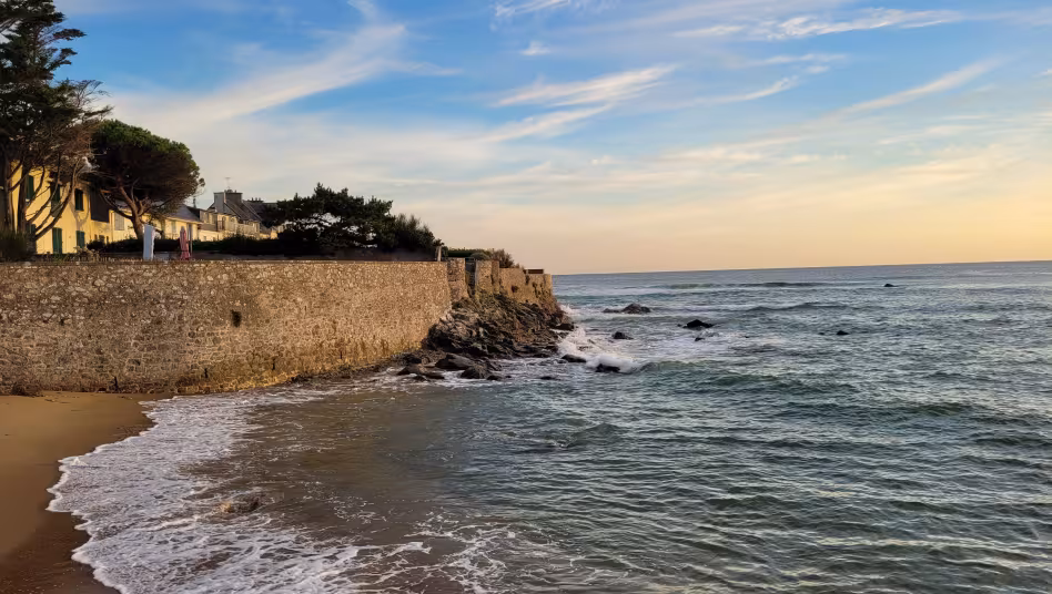Pointe du bé anciennes fortifications
