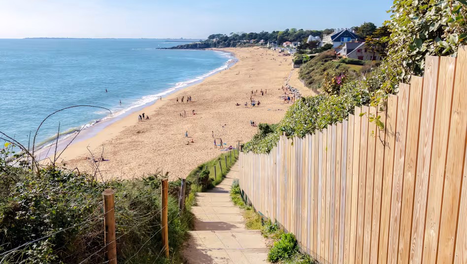 sentier littoral plage Sainte-Marguerite à Pornichet