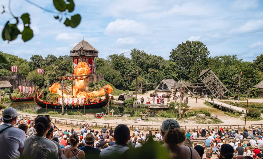 Spectacle Les vickings Puy du Fou