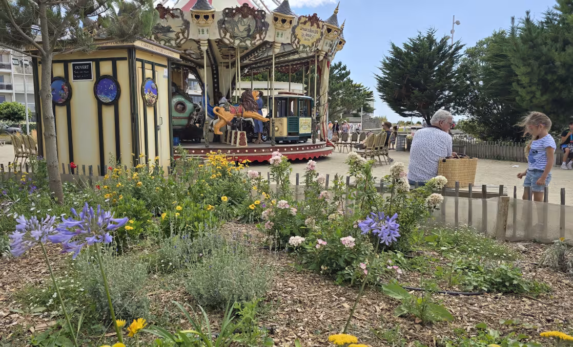 carrousel du square hervo à Pornichet