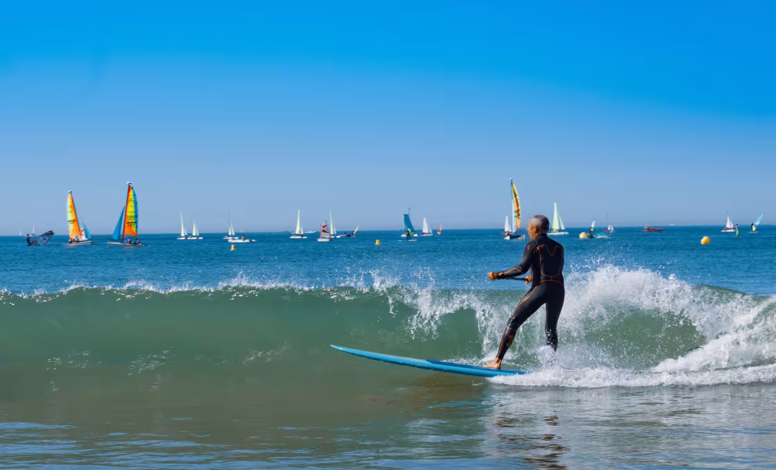 Surf plage des libraires 