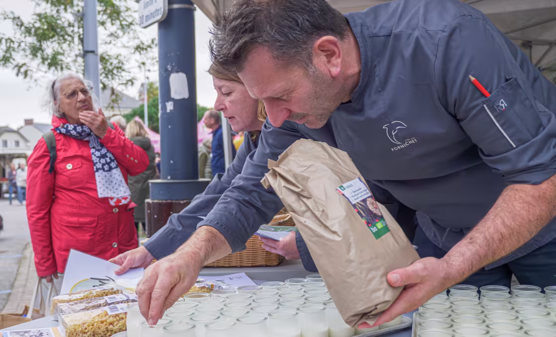 Animations au marché durant la Semaine du goût