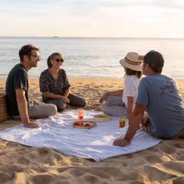 Apéro sur la plage