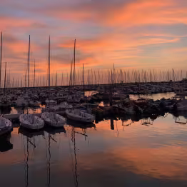 plaisance sunset