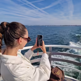 traversée vers l'île de houat