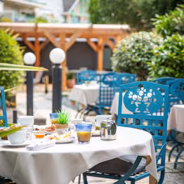 petit déjeuner hôtel Sud Bretagne