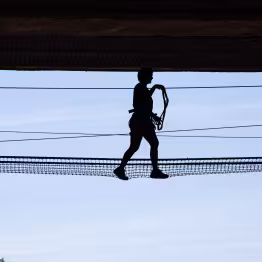 Filet dans les airs