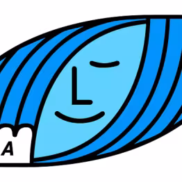 Logo bleu d'Atlantic surf Academy