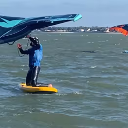 Session wing foil