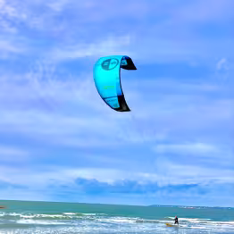 Session kite-surf