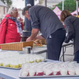 Animations au marché durant la Semaine du goût
