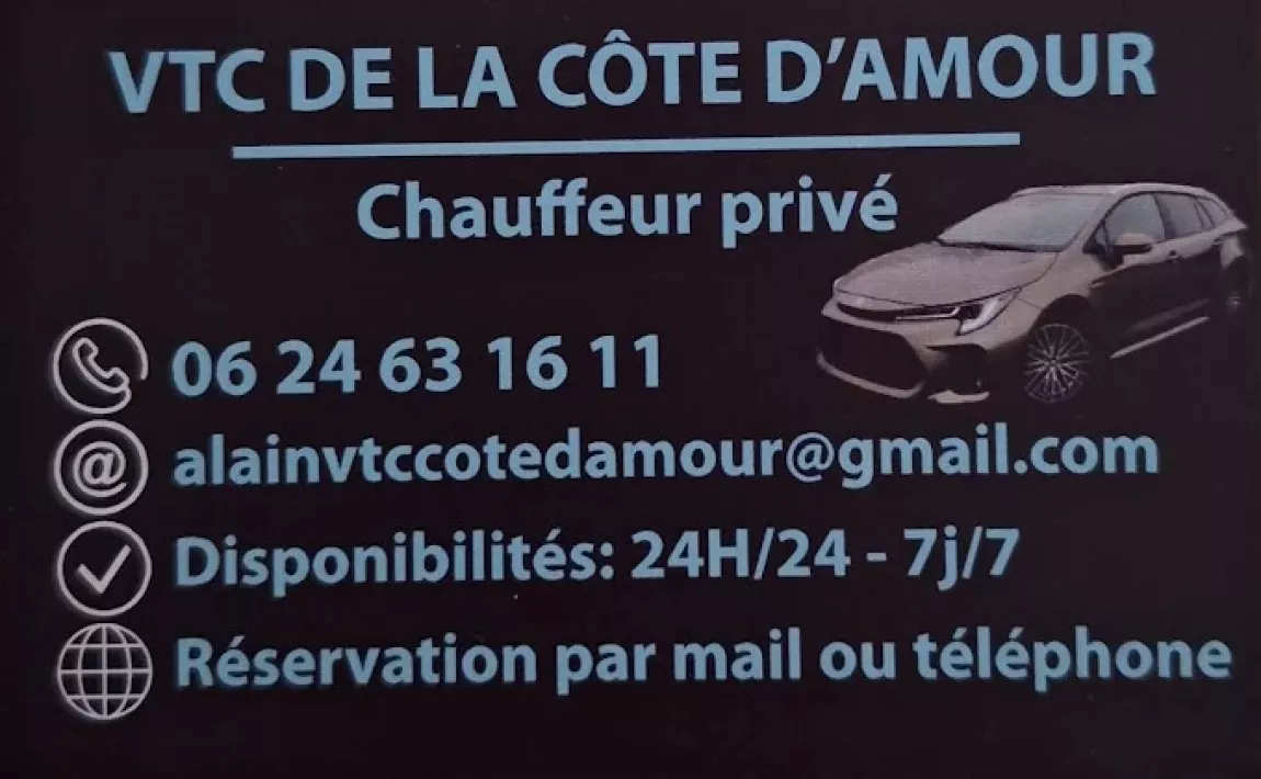 VTC de le Côte d'Amour