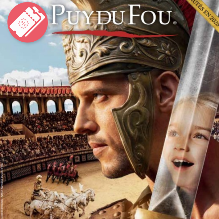 Puy du Fou 2025 logo billetterie
