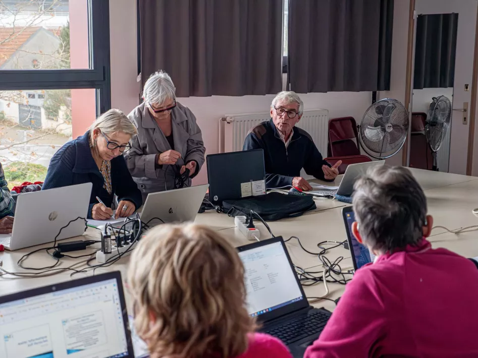 Atelier informatique : créer un album photo