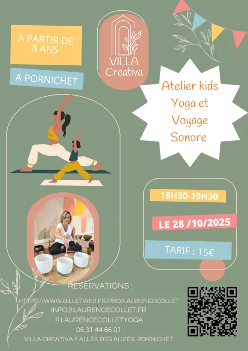 Atelier kids - Yoga et voyage sonore Atelier kids - Yoga et voyage sonore