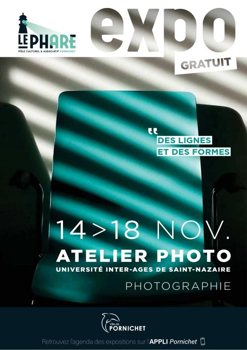 Atelier photo de l'Université inter-âges de Saint-Nazaire Pornichet
