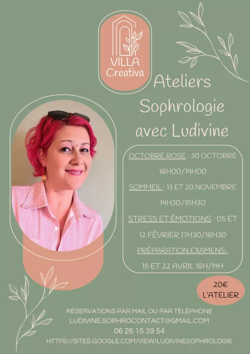 Atelier sophrologie Atelier sophrologie