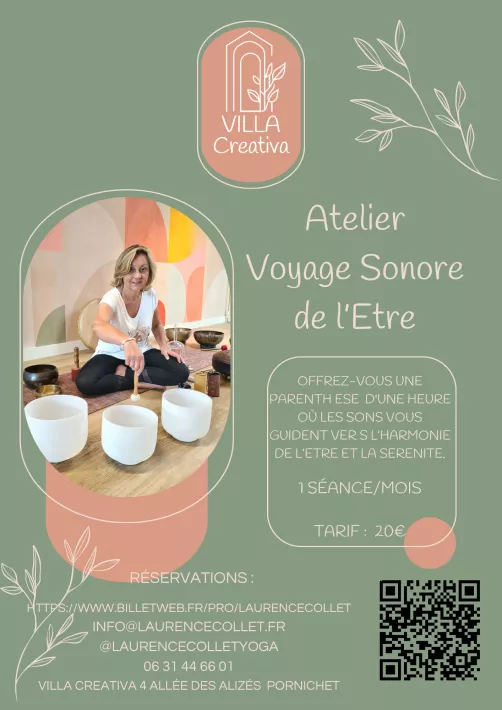 Atelier voyage sonore de l'être Atelier voyage sonore de l'être