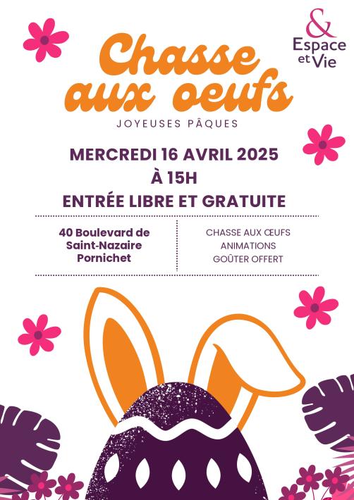 Chasse aux oeufs Pornichet